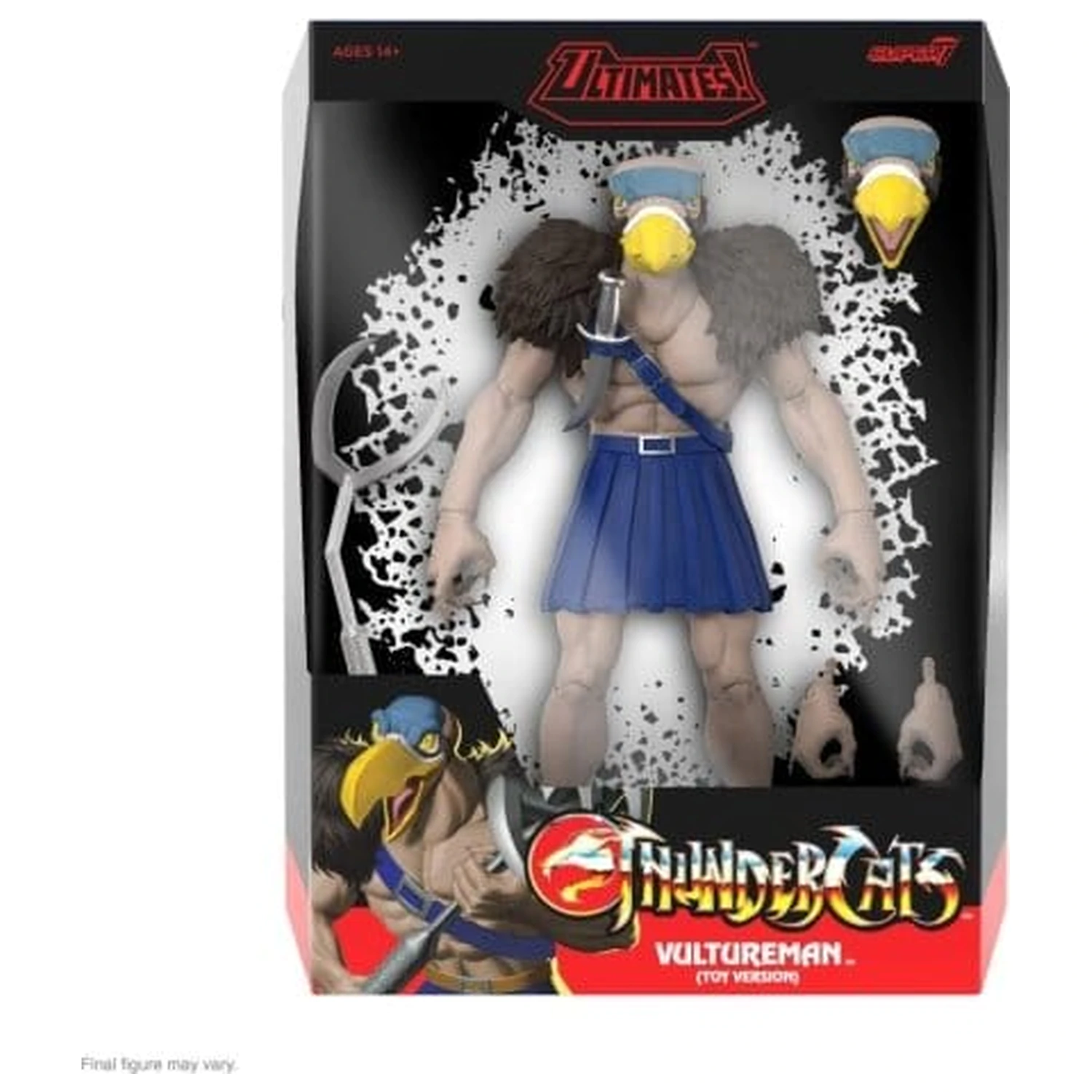 Thundercats Ultimates Akcijska figura Val 13 Vultureman (Toy Recolor) 18 cm fotografija proizvoda