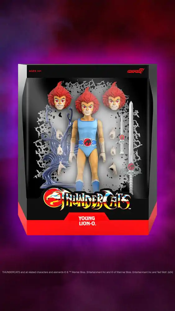 Thundercats Ultimates akcijska figura Young Lion-O 18 cm fotografija proizvoda