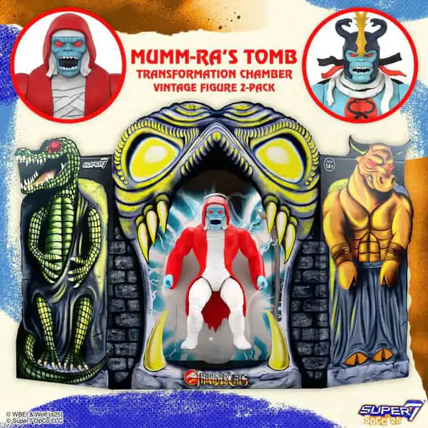 Thundercats Vintage Collection akcijske figure 2 komada Mumm-Ra's Tomb 14 cm fotografija proizvoda