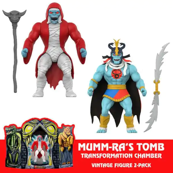 Thundercats Vintage Collection akcijske figure 2 komada Mumm-Ra's Tomb 14 cm fotografija proizvoda