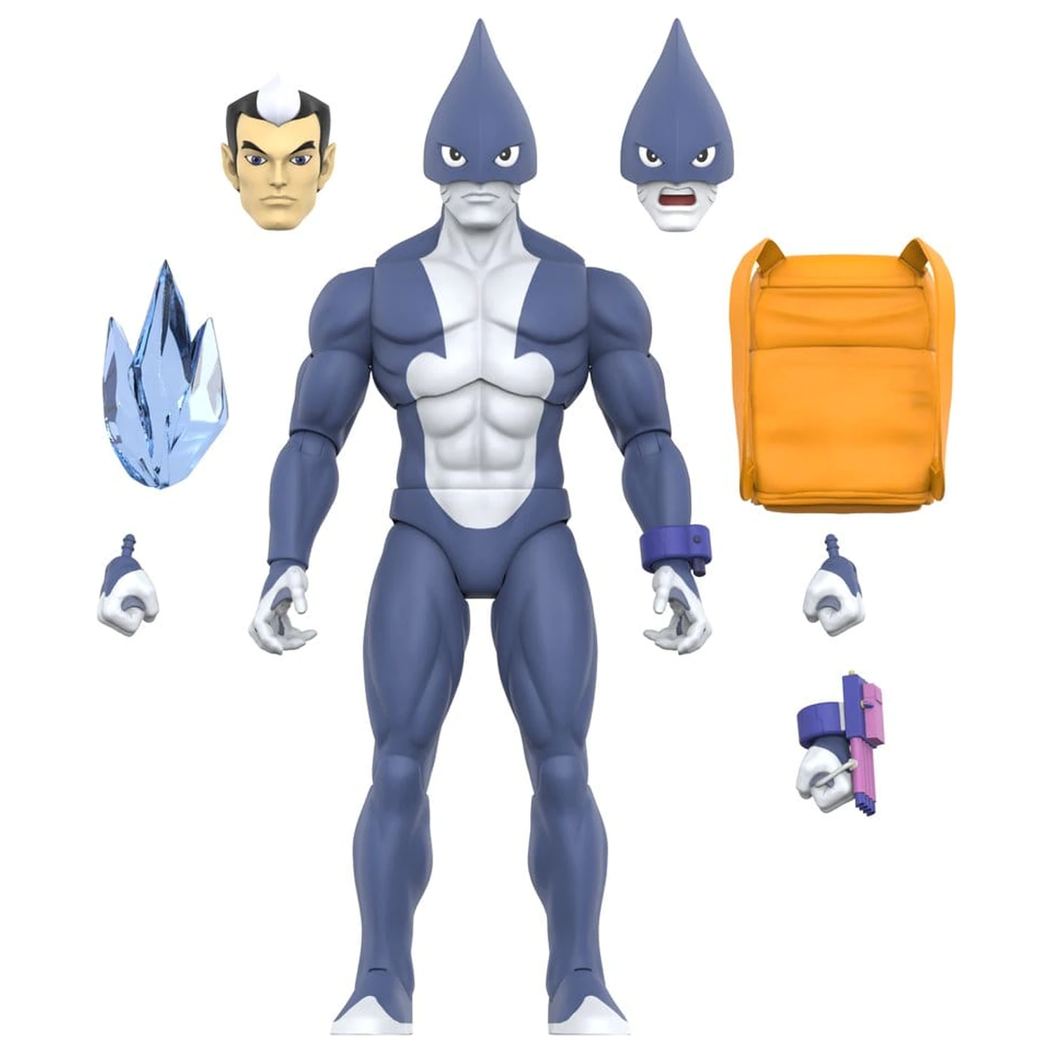 TigerSharks Ultimates Wave 01 Akcijska figura Mako (Hybrid) 18 cm fotografija proizvoda