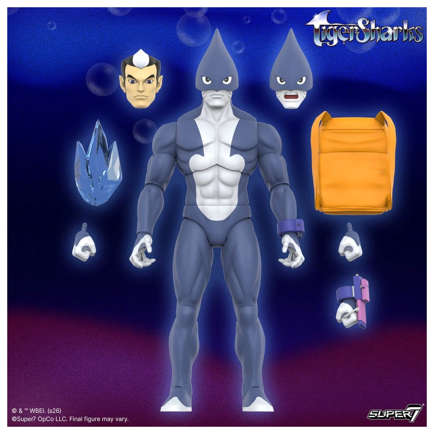 TigerSharks Ultimates Wave 01 Akcijska figura Mako (Hybrid) 18 cm fotografija proizvoda