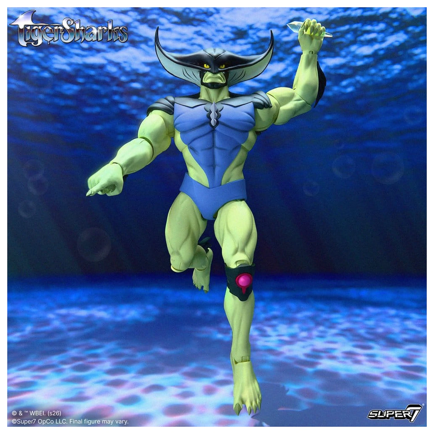 TigerSharks Ultimates Wave 01 Akcijska figura T-Ray 18 cm fotografija proizvoda