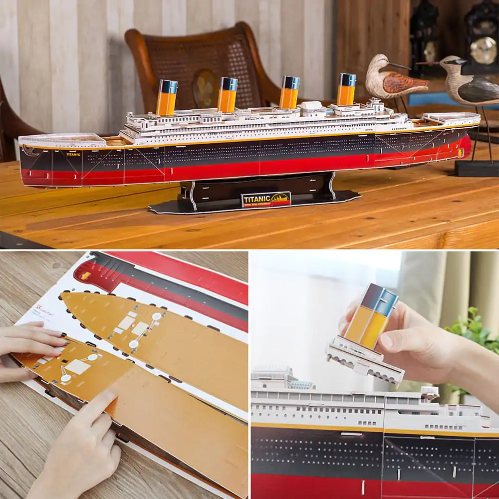 Titanic 3D Puzzle R.M.S. Titanic 80 cm fotografija proizvoda