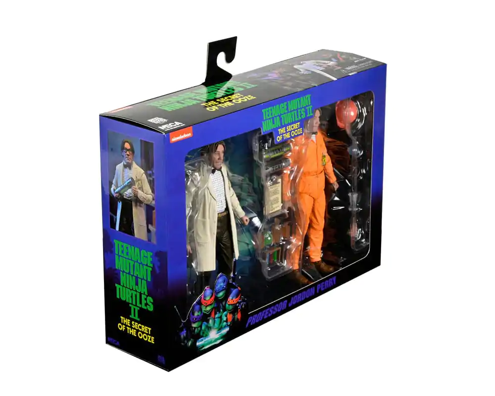 TMNT II: The Secret of the Ooze akcijska figura 2-Pack Lab Coat Professor Perry and Hazmat Suit Professor Perry 18 cm fotografija proizvoda