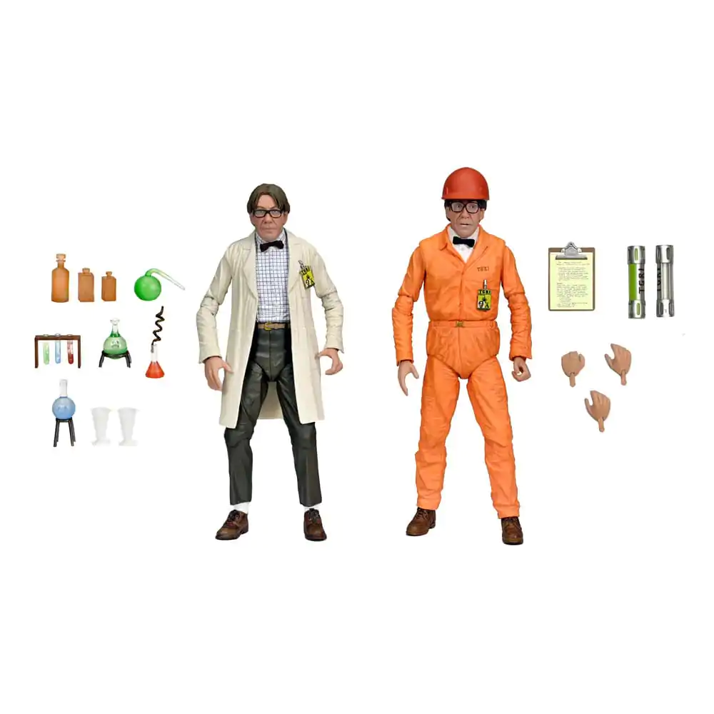 TMNT II: The Secret of the Ooze akcijska figura 2-Pack Lab Coat Professor Perry and Hazmat Suit Professor Perry 18 cm fotografija proizvoda