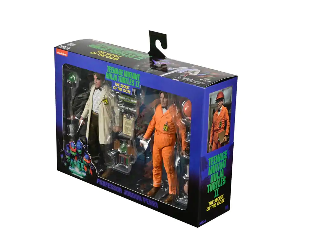 TMNT II: The Secret of the Ooze akcijska figura 2-Pack Lab Coat Professor Perry and Hazmat Suit Professor Perry 18 cm fotografija proizvoda