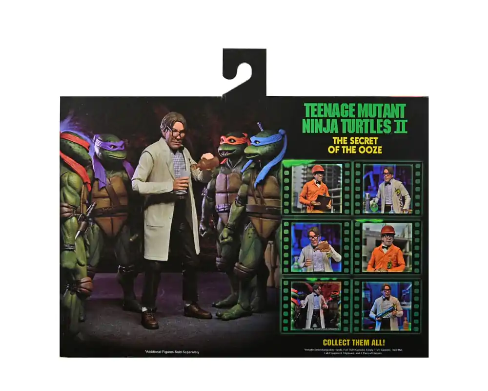 TMNT II: The Secret of the Ooze akcijska figura 2-Pack Lab Coat Professor Perry and Hazmat Suit Professor Perry 18 cm fotografija proizvoda