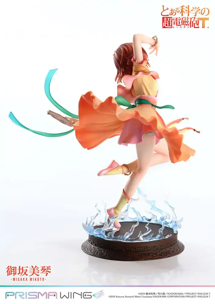 To Aru Kagaku no Railgun Prisma Wing PVC Kip 1/7 Misaka Mikoto 22 cm fotografija proizvoda