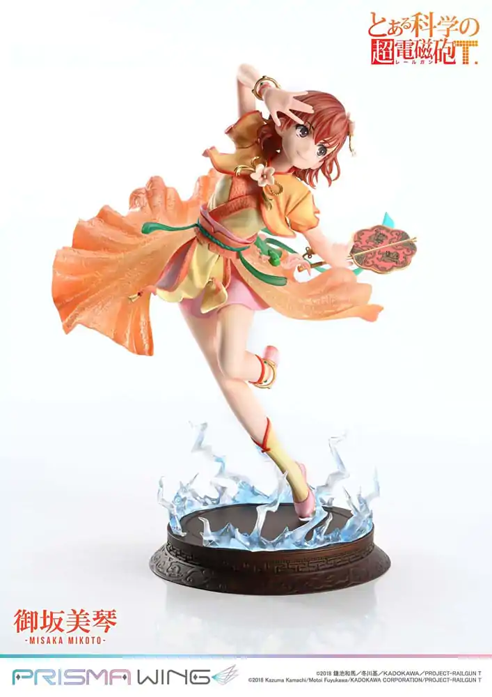 To Aru Kagaku no Railgun Prisma Wing PVC Kip 1/7 Misaka Mikoto 22 cm fotografija proizvoda