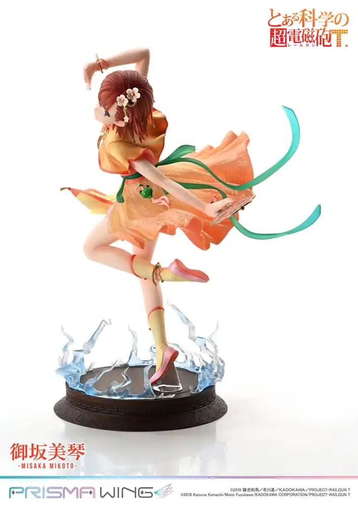 To Aru Kagaku no Railgun Prisma Wing PVC Kip 1/7 Misaka Mikoto 22 cm fotografija proizvoda