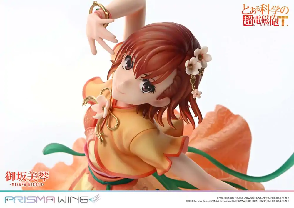 To Aru Kagaku no Railgun Prisma Wing PVC Kip 1/7 Misaka Mikoto 22 cm fotografija proizvoda