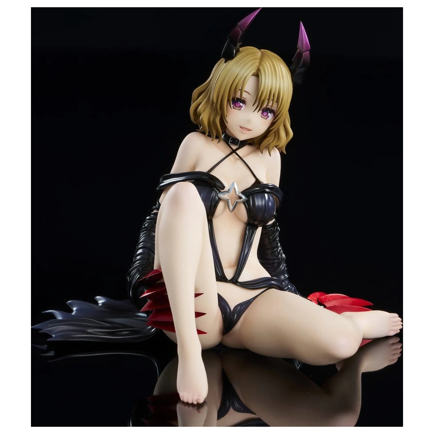 To Love Ru Darkness PVC figura 1/6 Risa Momioka Darkness Ver. 15 cm fotografija proizvoda