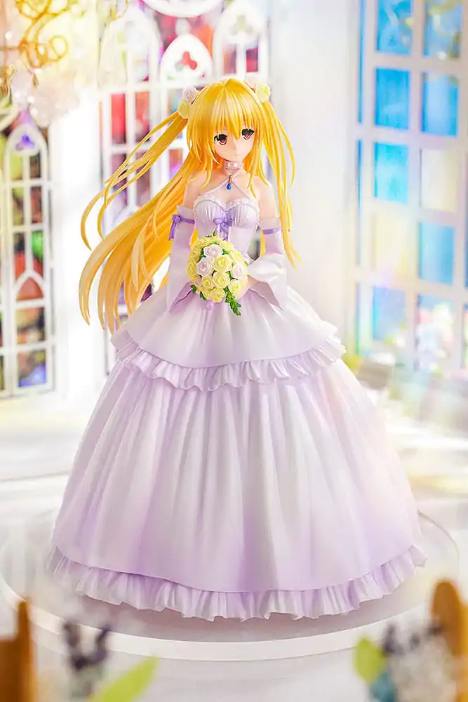 To Love-Ru Darkness PVC Kip 1/7 Golden Darkness Vjenčanica Ver. 23 cm fotografija proizvoda