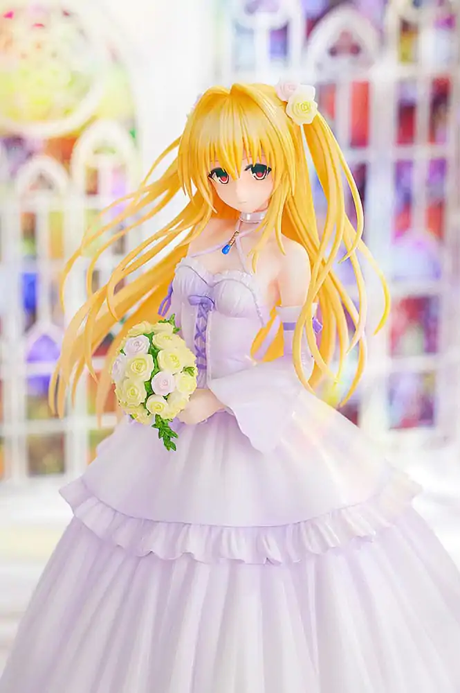 To Love-Ru Darkness PVC Kip 1/7 Golden Darkness Vjenčanica Ver. 23 cm fotografija proizvoda