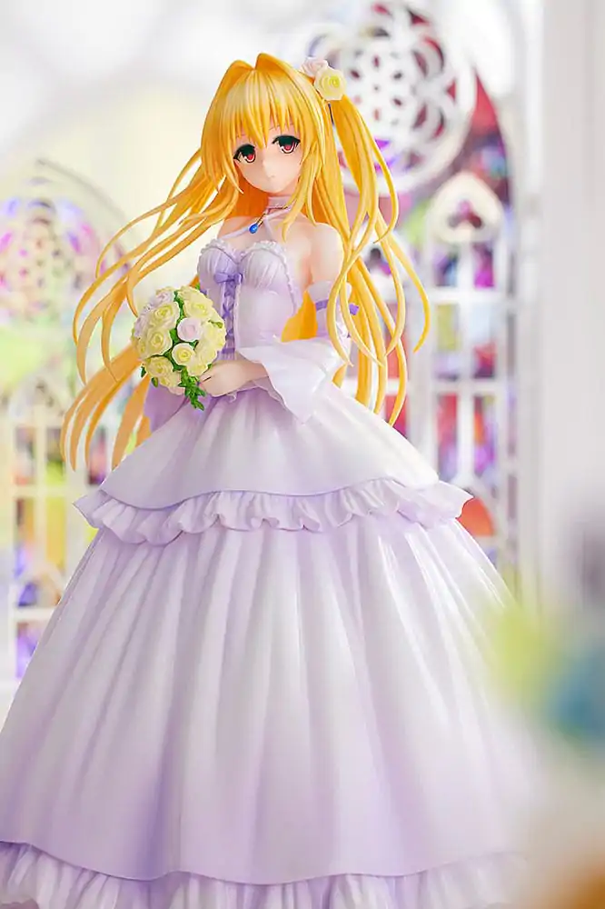 To Love-Ru Darkness PVC Kip 1/7 Golden Darkness Vjenčanica Ver. 23 cm fotografija proizvoda