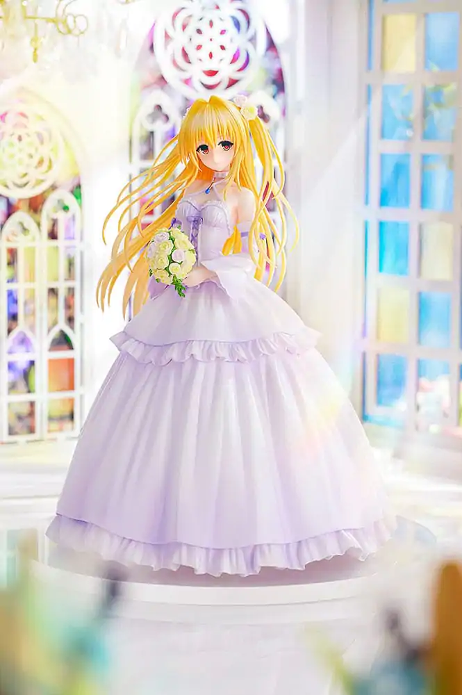 To Love-Ru Darkness PVC Kip 1/7 Golden Darkness Vjenčanica Ver. 23 cm fotografija proizvoda