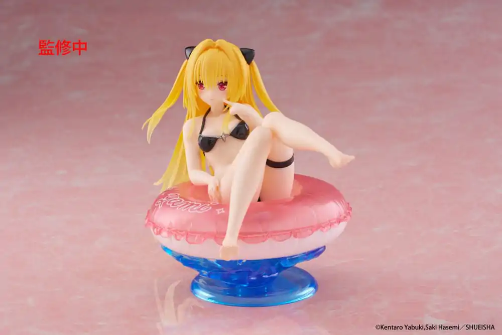 To Love-Ru Darkness Aqua Float Girls PVC Kip Golden Darkness 10 cm fotografija proizvoda