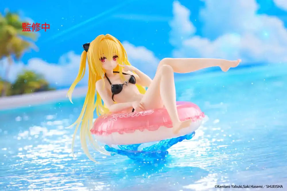 To Love-Ru Darkness Aqua Float Girls PVC Kip Golden Darkness 10 cm fotografija proizvoda