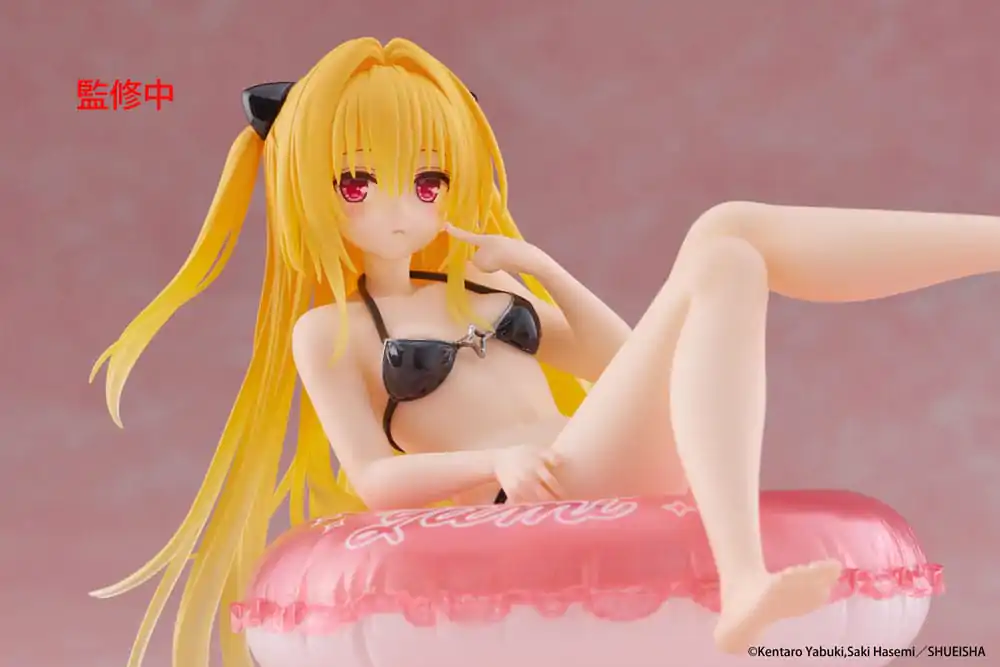 To Love-Ru Darkness Aqua Float Girls PVC Kip Golden Darkness 10 cm fotografija proizvoda