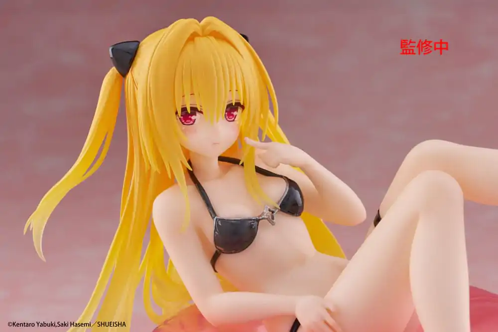 To Love-Ru Darkness Aqua Float Girls PVC Kip Golden Darkness 10 cm fotografija proizvoda
