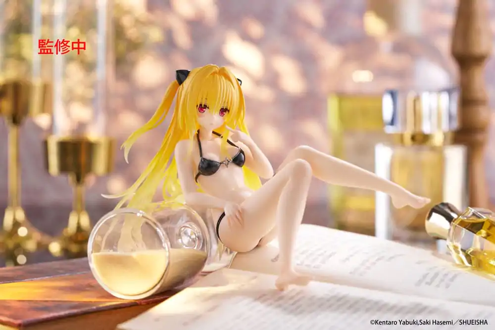 To Love-Ru Darkness Aqua Float Girls PVC Kip Golden Darkness 10 cm fotografija proizvoda