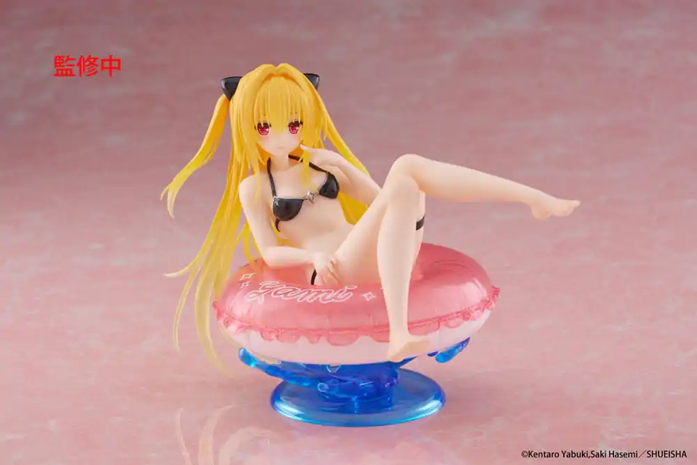 To Love-Ru Darkness Aqua Float Girls PVC Kip Golden Darkness 10 cm fotografija proizvoda