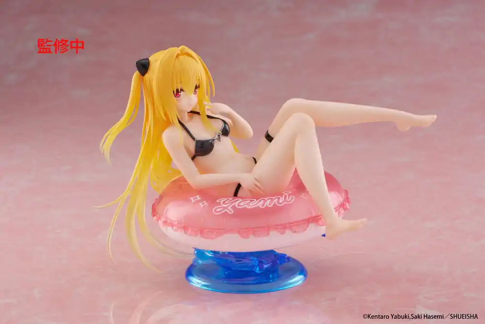 To Love-Ru Darkness Aqua Float Girls PVC Kip Golden Darkness 10 cm fotografija proizvoda