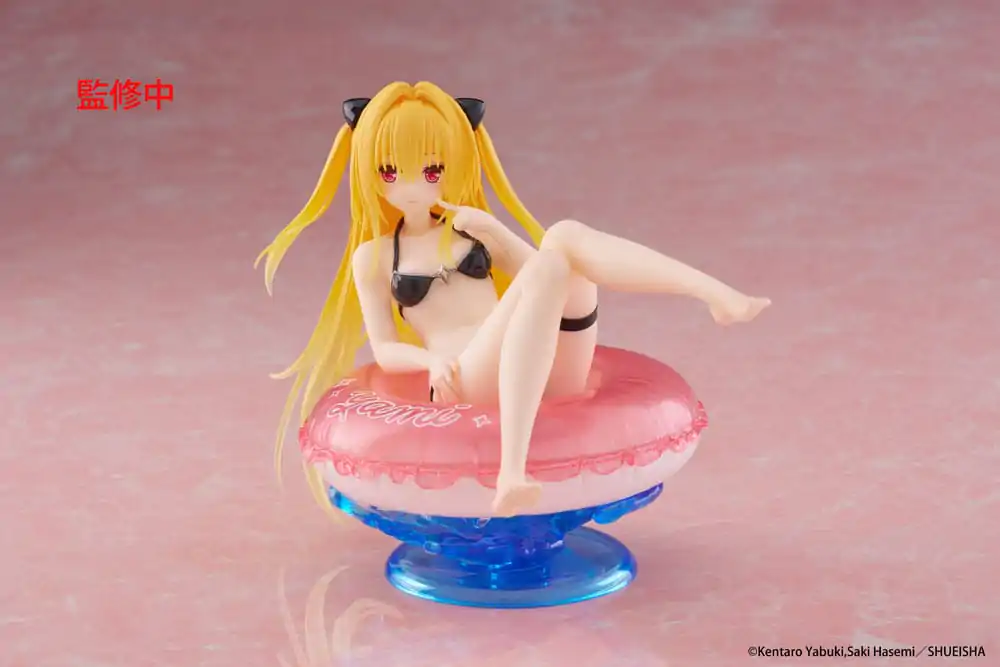 To Love-Ru Darkness Aqua Float Girls PVC Kip Golden Darkness 10 cm fotografija proizvoda