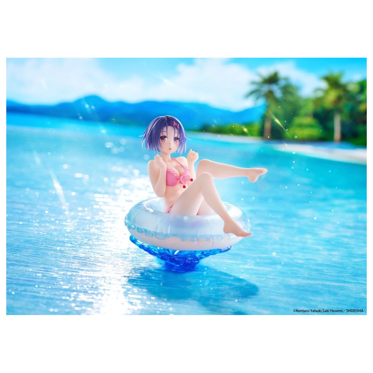To Love-Ru Darkness Aqua Float Girls PVC figura Haruna Sairenji 10 cm fotografija proizvoda