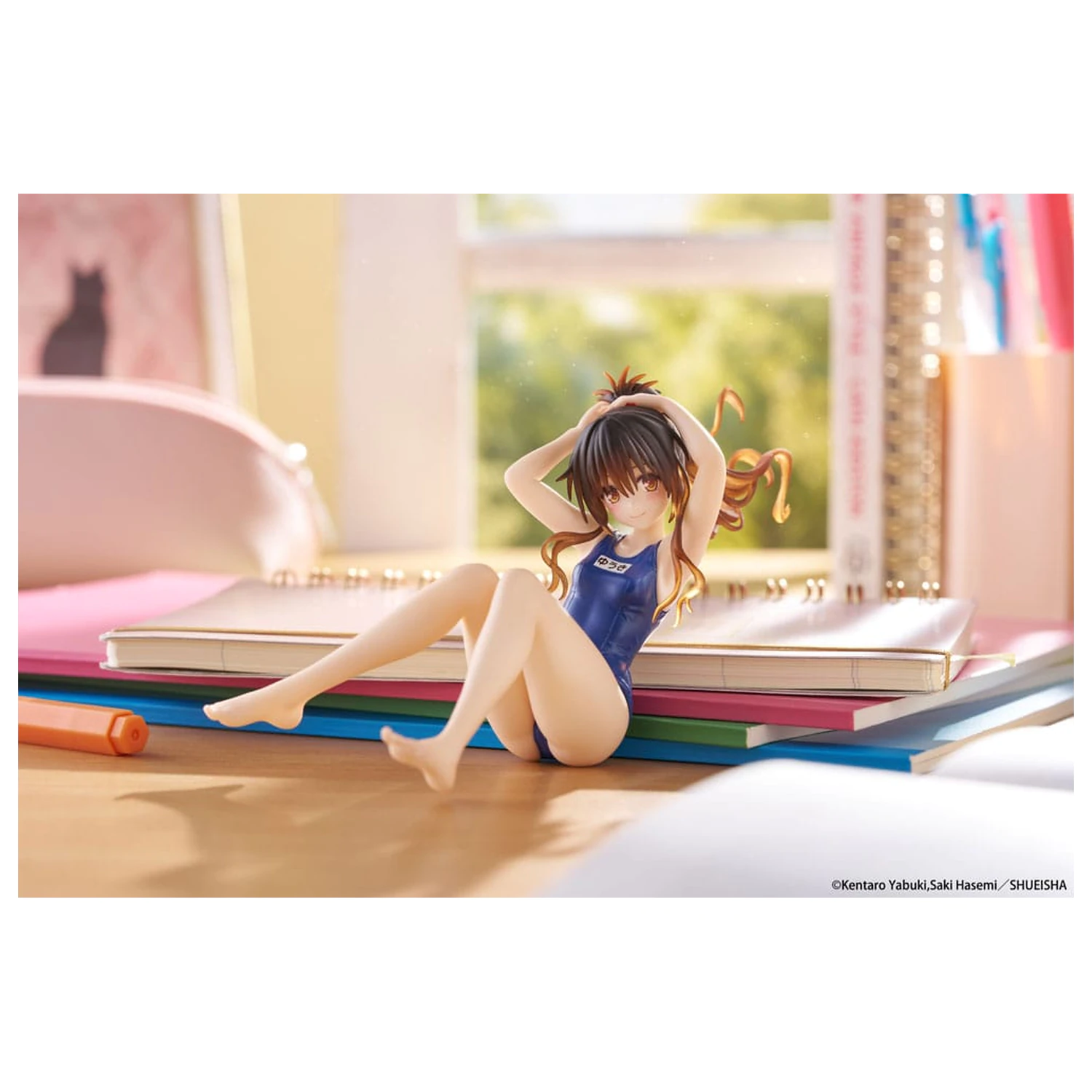 To Love-Ru Darkness Aqua Float Girls PVC kipić Mikan Yuki 10 cm fotografija proizvoda