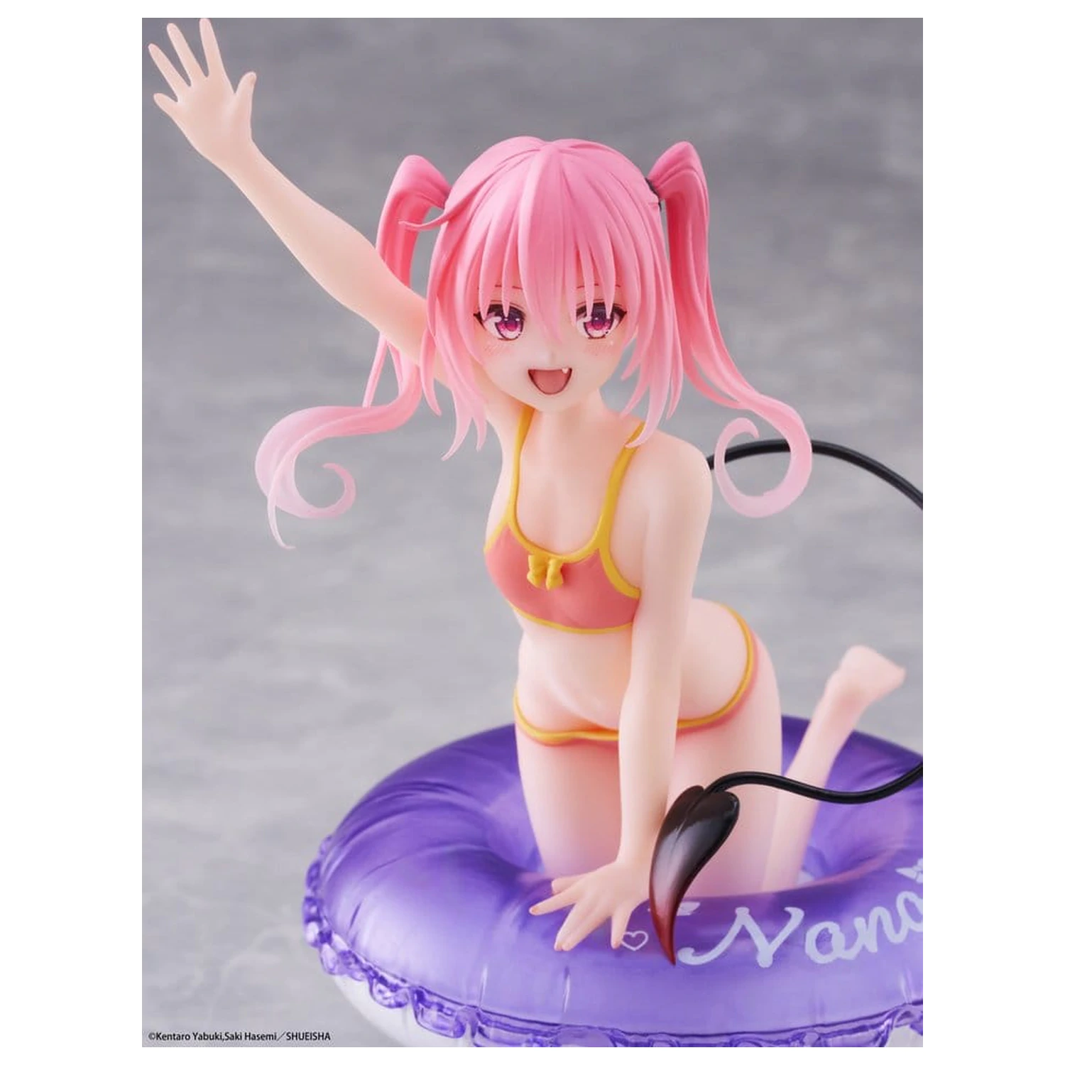 To Love-Ru Darkness Aqua Float Girls PVC figura Nana 10 cm fotografija proizvoda