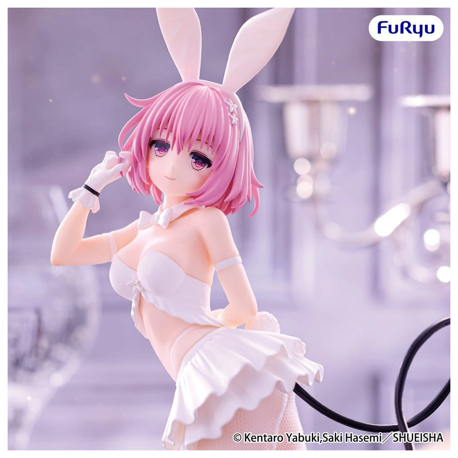 To Love-Ru Darkness BiCute Bunnies PVC kipić Momo Belia Deviluke bijela verzija u boji 27 cm fotografija proizvoda