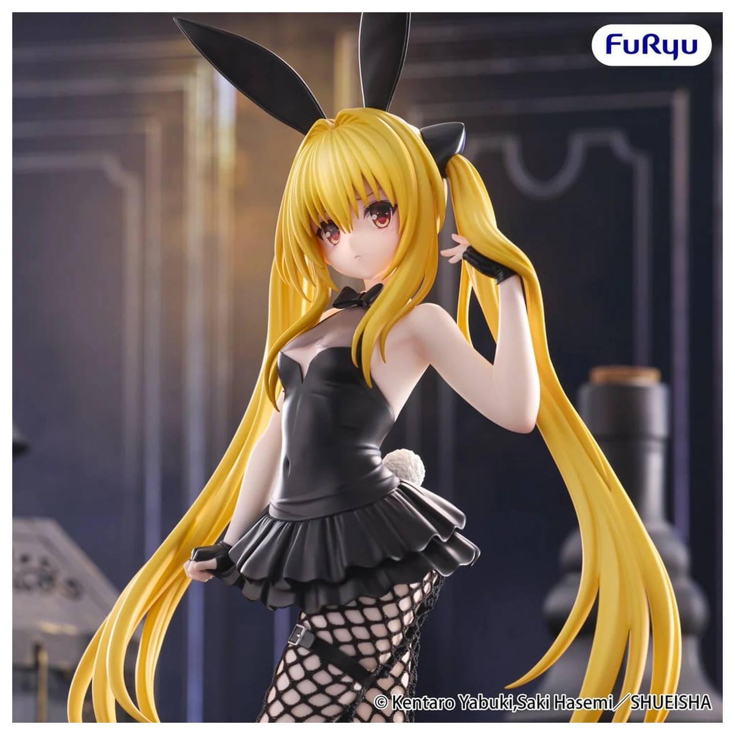 To Love Ru Darkness BiCute Bunnies PVC Figura Konjiki no Yami 26 cm fotografija proizvoda