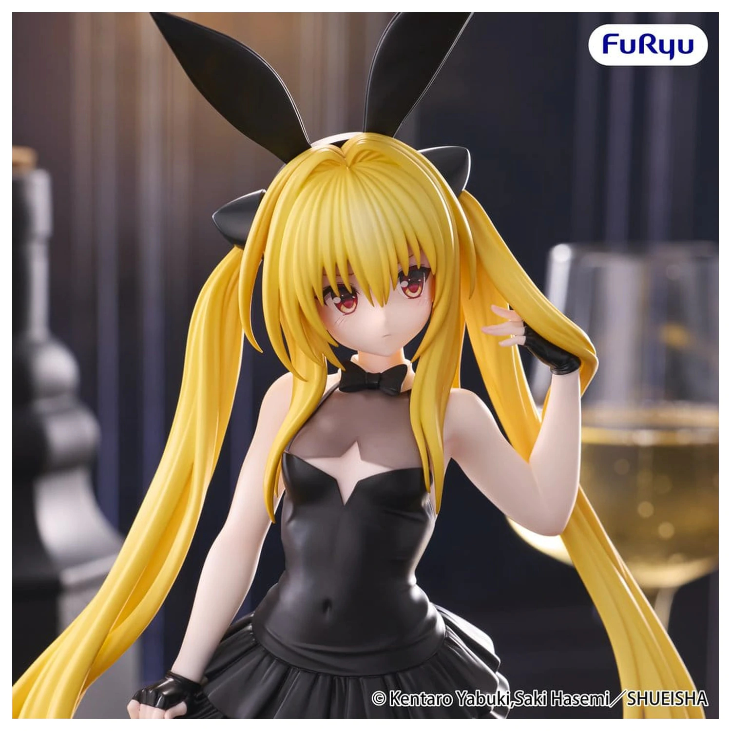 To Love Ru Darkness BiCute Bunnies PVC Figura Konjiki no Yami 26 cm fotografija proizvoda