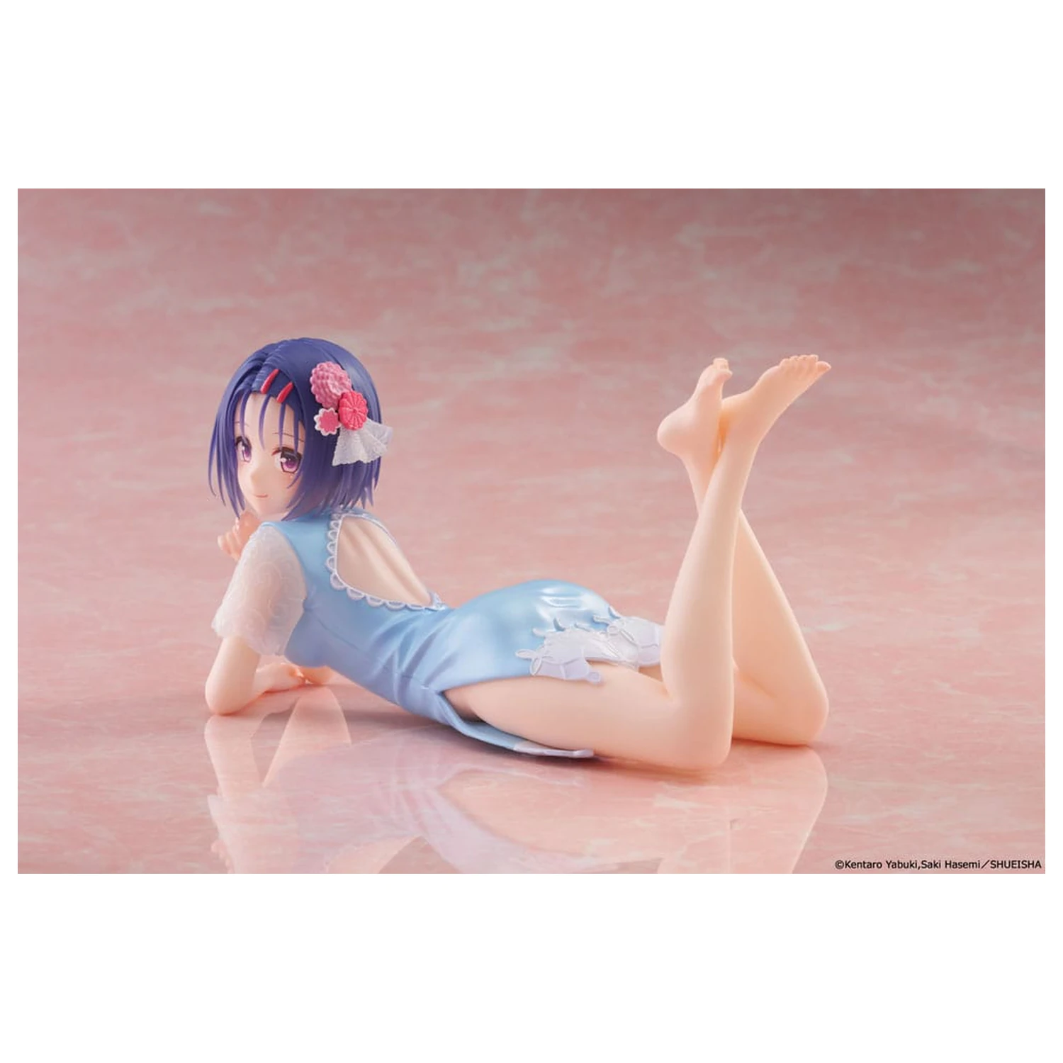 To Love-Ru Darkness PVC kip desktop slatka figurica Haruna Sairenji (China Dress Ver.) 13 cm fotografija proizvoda