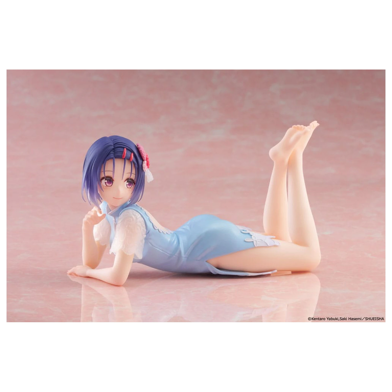 To Love-Ru Darkness PVC kip desktop slatka figurica Haruna Sairenji (China Dress Ver.) 13 cm fotografija proizvoda