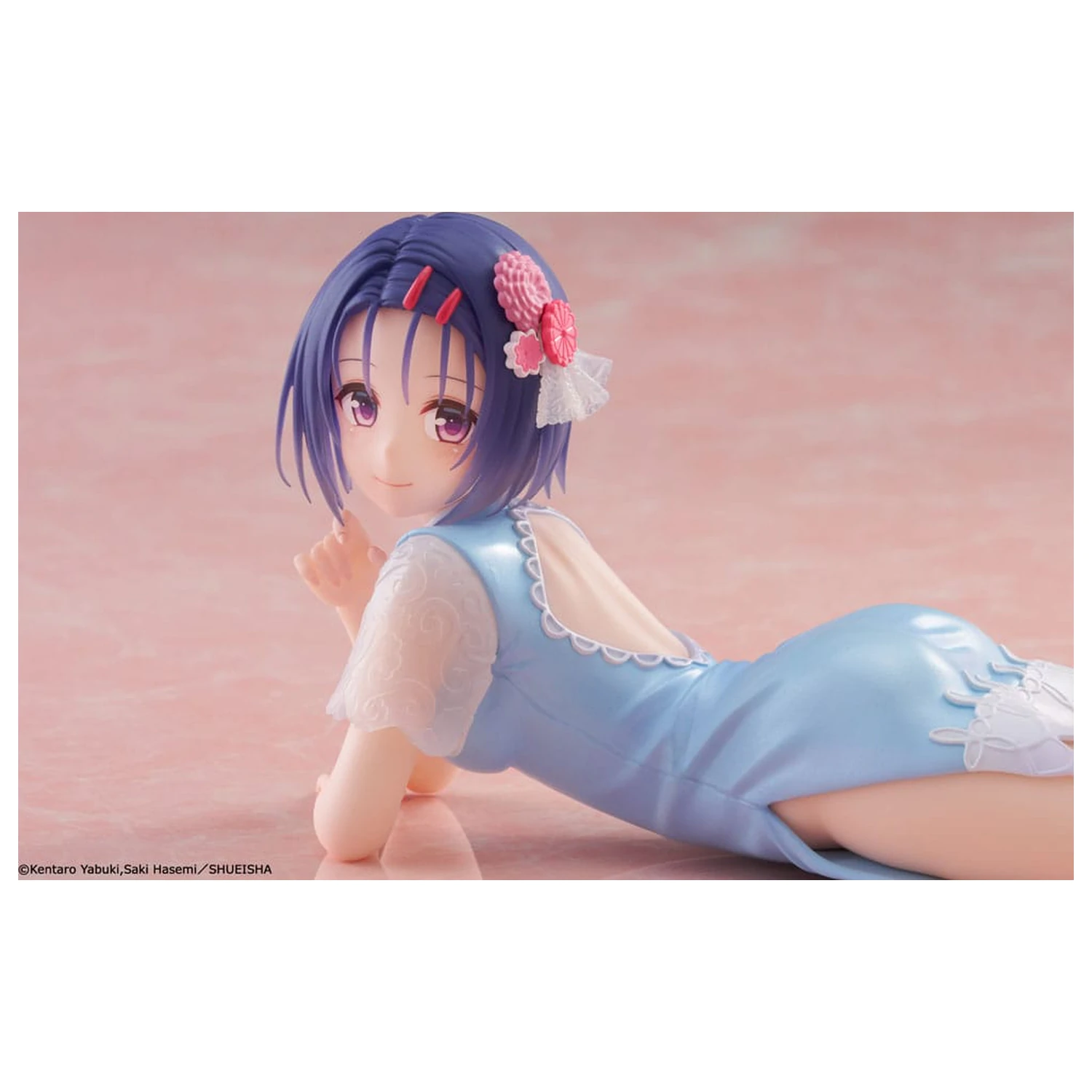 To Love-Ru Darkness PVC kip desktop slatka figurica Haruna Sairenji (China Dress Ver.) 13 cm fotografija proizvoda