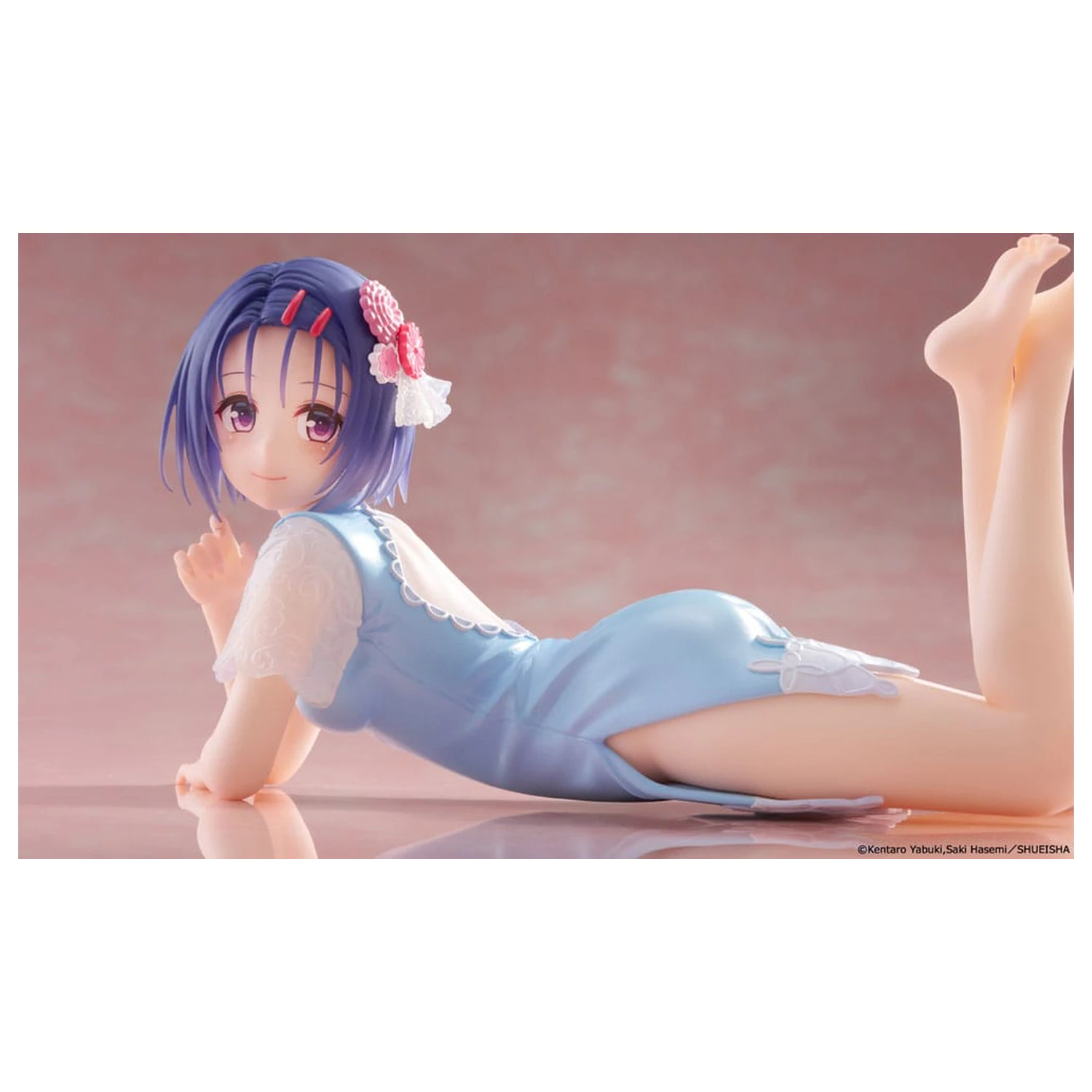 To Love-Ru Darkness PVC kip desktop slatka figurica Haruna Sairenji (China Dress Ver.) 13 cm fotografija proizvoda