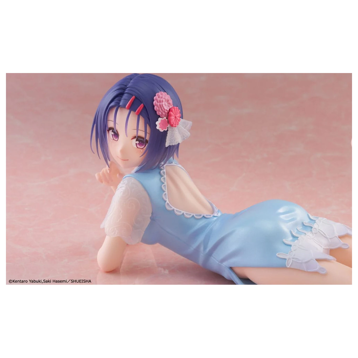 To Love-Ru Darkness PVC kip desktop slatka figurica Haruna Sairenji (China Dress Ver.) 13 cm fotografija proizvoda