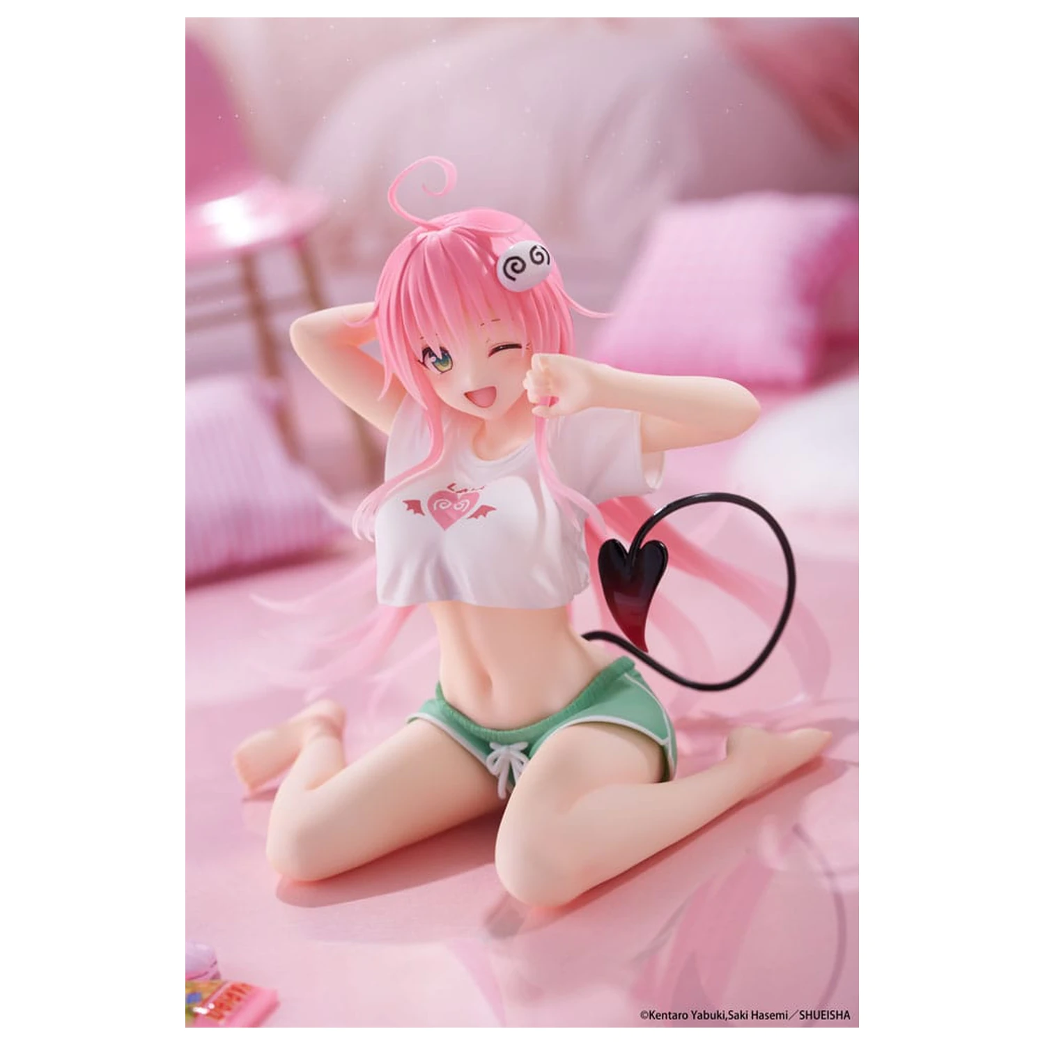 To Love-Ru Darkness PVC kip Desktop Cute Figure Lala Roomwear Ver. 13 cm fotografija proizvoda