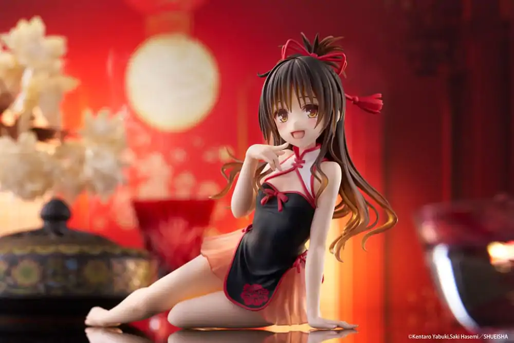 To Love-Ru Darkness PVC statua Stolna Slatka figura Mikan Yuki Chinese Dress Ver. 13 cm fotografija proizvoda