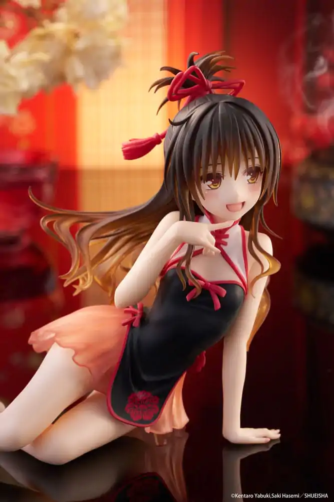 To Love-Ru Darkness PVC statua Stolna Slatka figura Mikan Yuki Chinese Dress Ver. 13 cm fotografija proizvoda