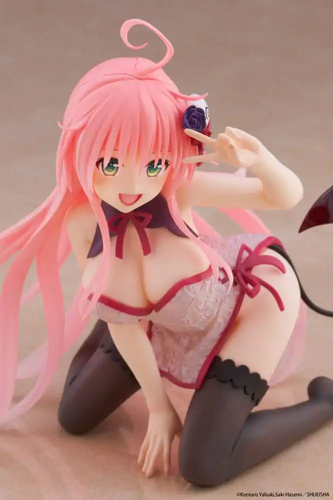 To Love-Ru Darkness PVC Kip Stolni Slatka Figura Lala Chinese Dress Ver. 13 cm fotografija proizvoda