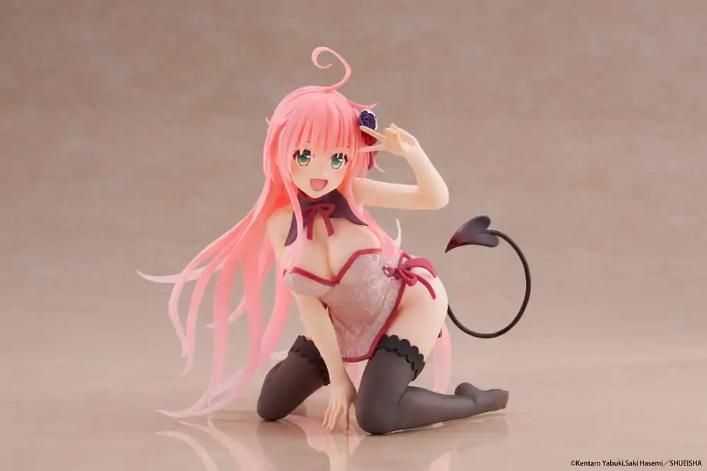 To Love-Ru Darkness PVC Kip Stolni Slatka Figura Lala Chinese Dress Ver. 13 cm fotografija proizvoda