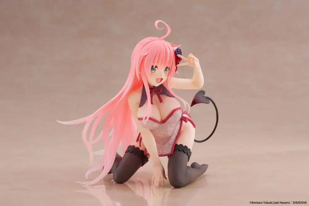 To Love-Ru Darkness PVC Kip Stolni Slatka Figura Lala Chinese Dress Ver. 13 cm fotografija proizvoda
