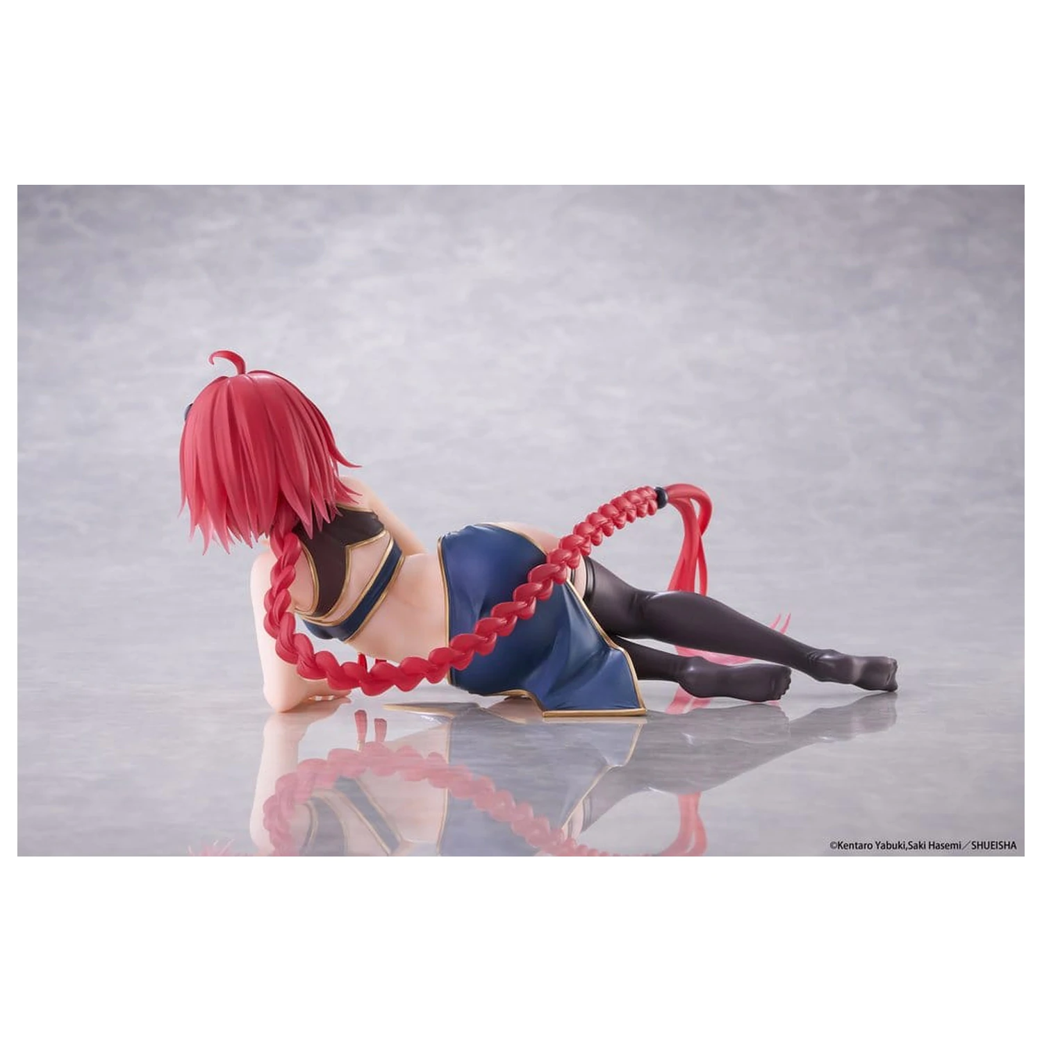 To Love-Ru Darkness Desktop Cute PVC figura Mea Kurosaki (Chinese Dress Ver.) 13 cm fotografija proizvoda