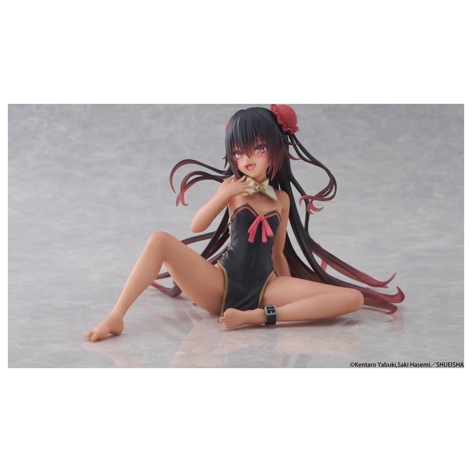 To Love-Ru Darkness Stolna slatka PVC figura Nemesis (verzija u kineskoj haljini) 13 cm fotografija proizvoda