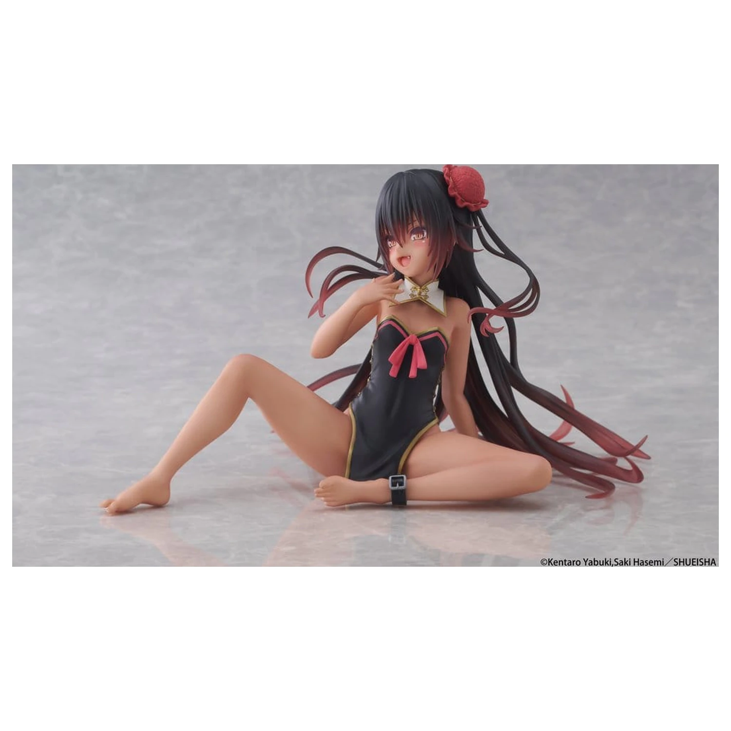 To Love-Ru Darkness Stolna slatka PVC figura Nemesis (verzija u kineskoj haljini) 13 cm fotografija proizvoda