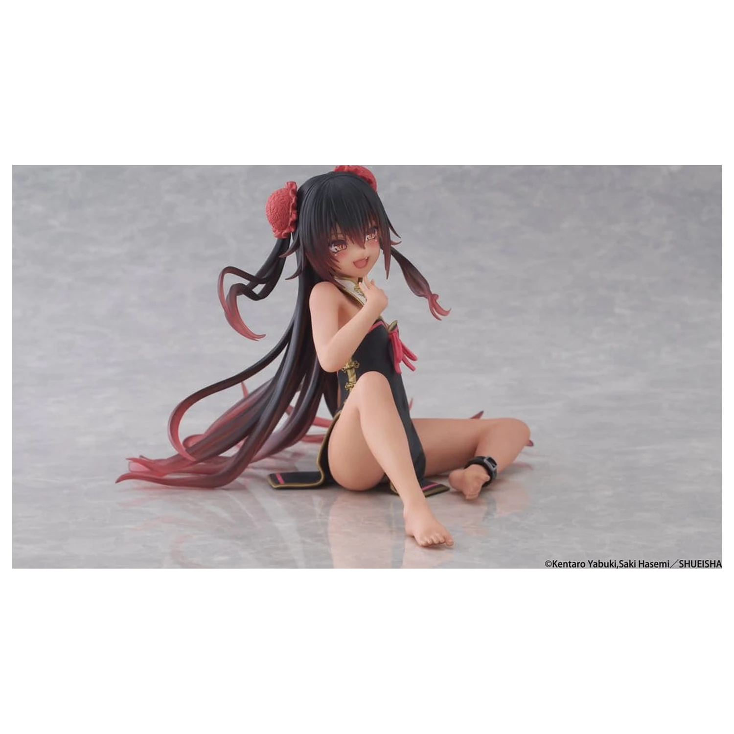 To Love-Ru Darkness Stolna slatka PVC figura Nemesis (verzija u kineskoj haljini) 13 cm fotografija proizvoda